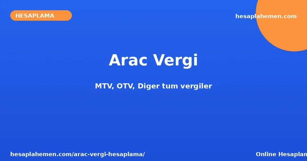 Araç Vergi
