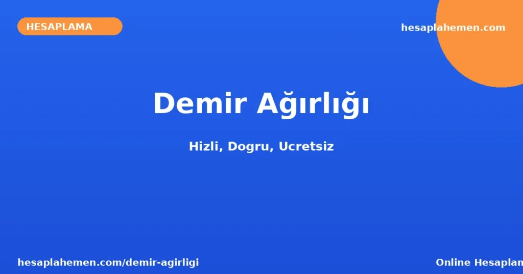 Demir Ağırlığı