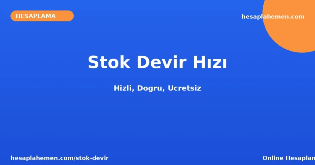 Stok Devir Hızı