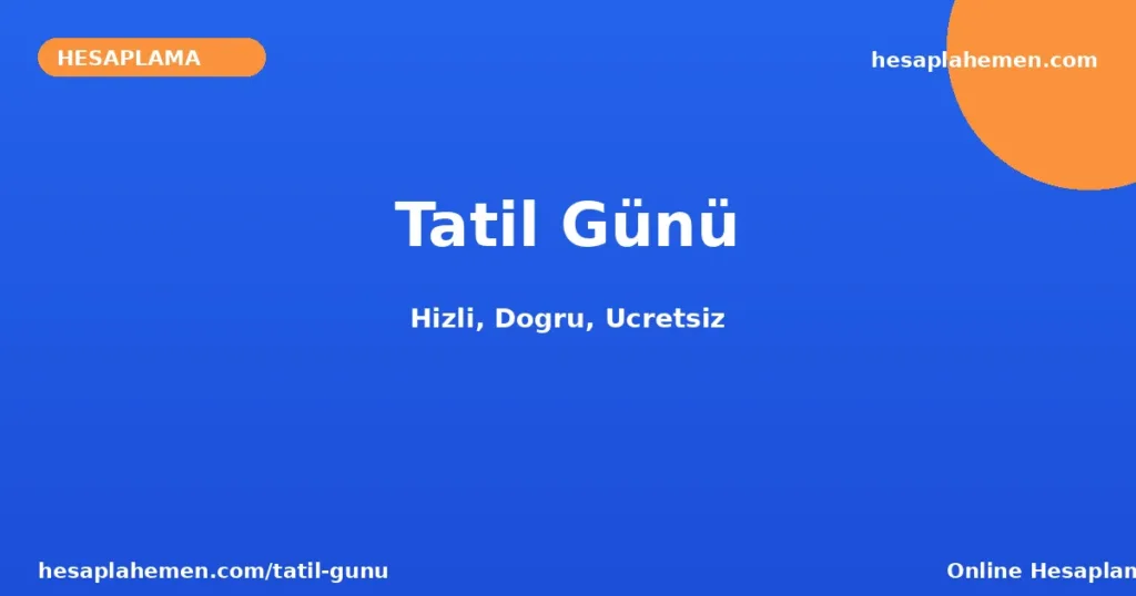 Tatil Günü