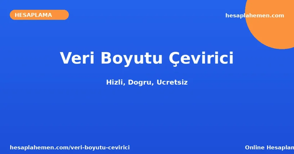 Veri Boyutu Çevirici